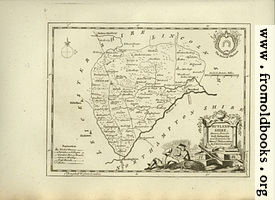 Antique Map of Rutlandshire