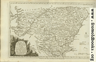 Antique Map of the Middle Portion of Scotland