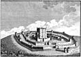 The Mode in which Antient Castles were generally built. (version with no caption)