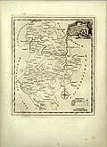 Antique Map of Bedfordshire