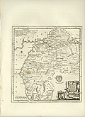 Antique Map of Cumberland