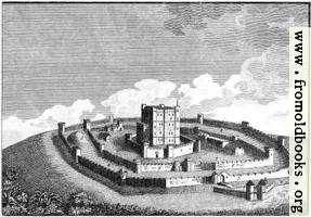 [picture: The Mode in which Antient Castles were generally built. (version with no caption)]