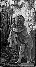 [Picture: Cherub with grin and cloven hoofs]
