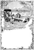 [Picture: Chilren on the beach, with full-page border]
