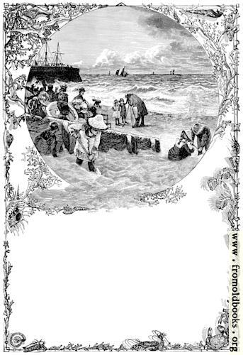 [Picture: Chilren on the beach, with full-page border]