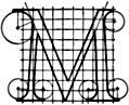 [Picture: Letter M from “Alphabet after Serlio”]
