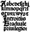 [Picture: 141.—Italian Round Gothic Small Letters.  16th Century.]