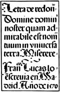 [Picture: 143.—Spanish Round Gothic Letters.  Francisco Lucas, 1577]