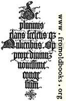 [Picture: 147.—Italian Blackletter Title-Page.  Jacopus Foresti, 1497.]