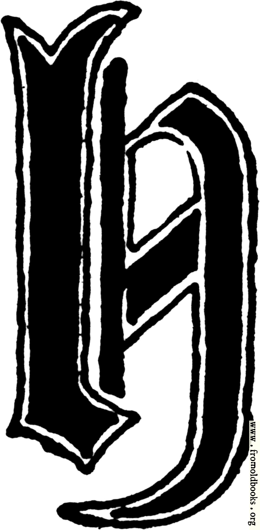 Calligraphic letter 