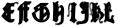 E, F, G, H, I, J, K, L from English Gothic Letters 15th Century