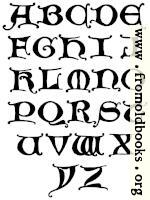 [picture: 157.---Uncial Gothic Letters. 14th Century.]