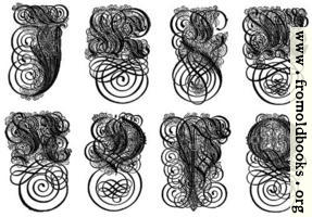 [picture: 168.---German Gothic Initials (J to Q)]