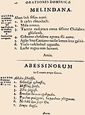 [Picture: 26: Melindana, Abessinorum]