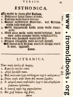 43: Esthonica, Lituanica