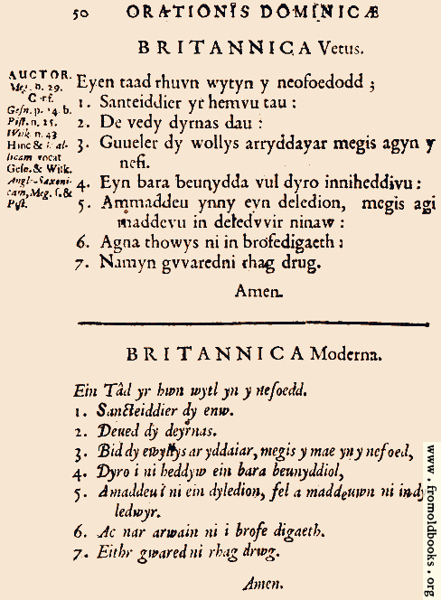 [Picture: 50: Britannica Vetus., Britannica Moderna]