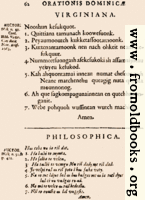 64: Virginiana, Philosophica