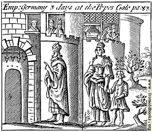 [Picture: Emperor of Germany Three Days at the Pope’s Gate]
