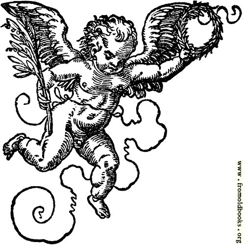 [Picture: 68b.—Printer’s Mark Detail: Jost Ammon Cherub 2]