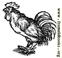 68b.—Printer’s Mark Detail: Cockerel