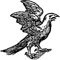 68b.âPrinterâs Mark Detail: feathered eagle