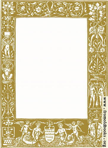 [Picture: Ornate border from 1878 Title Page (green/brown version)]