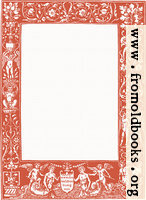 Ornate border from 1878 Title Page (red version)