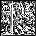 [Picture: 62p.—Initial capital letter “P” from Dance of Death Alphabet.]