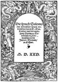 [Picture: Title-border with peasants and dragons]
