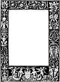 Ornate border from 1878 Title Page (black version)