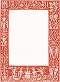 Ornate border from 1878 Title Page (red version)