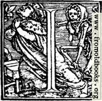 [picture: 62i.---Initial capital letter ``I'' from Dance of Death Alphabet.]