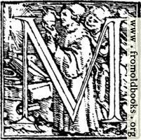 [picture: 62m.---Initial capital letter ``M'' from Dance of Death Alphabet.]