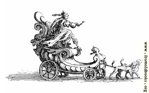 [Picture: Carriage Pulled by Hounds.]