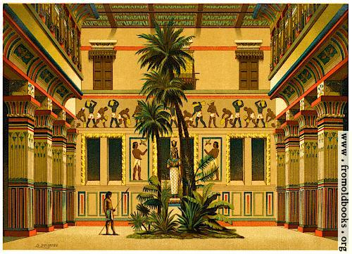 [Picture: Courtyard of an Egyptian House]