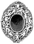[Picture: Mirror-Frame (A Wood Carving by Panciera Besarel, of Venice)]