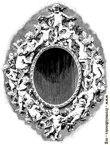 [Picture: Mirror-Frame (A Wood Carving by Panciera Besarel, of Venice)]