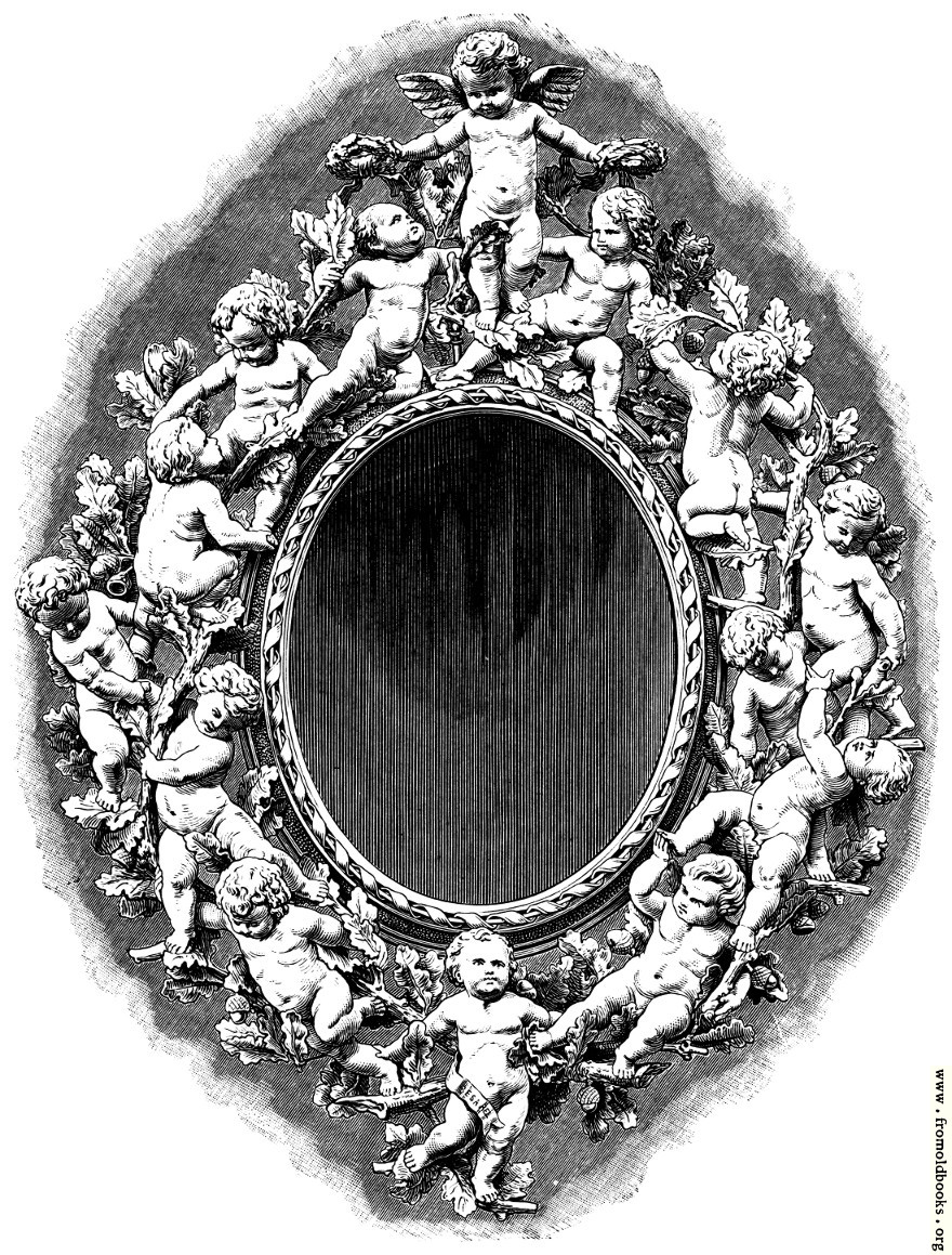 [Picture: Mirror-Frame (A Wood Carving by Panciera Besarel, of Venice)]