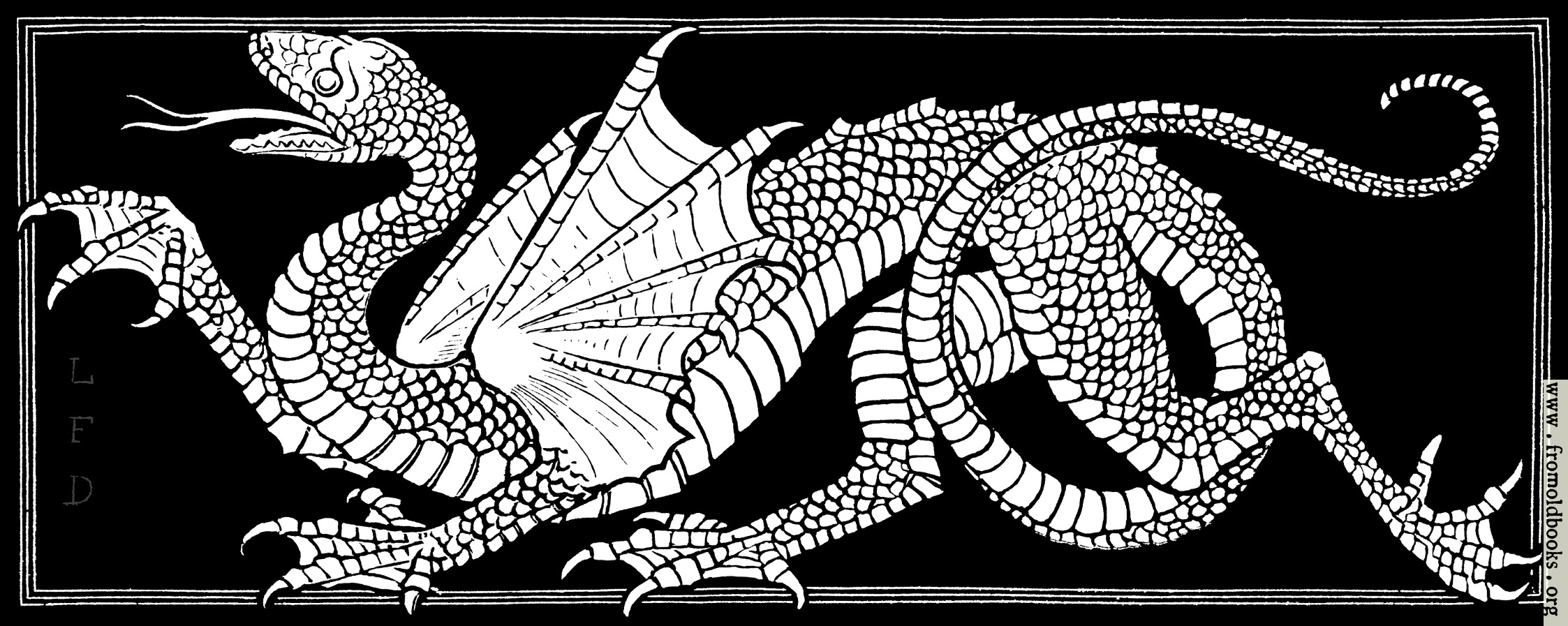 [Picture: Heraldic Dragon.]