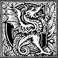 [Picture: Initial letter “G” with a dragon]