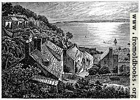[picture: Clovelly, Fromthe Hobby Walk]