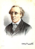 [Picture: Portrait of Professer Henry Fawcett, M.P.]