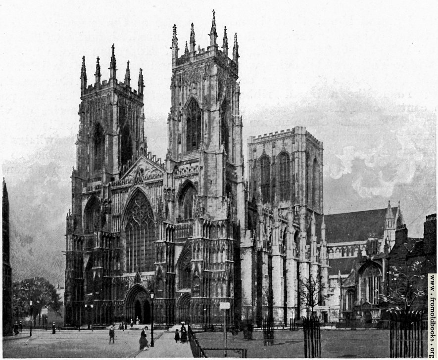 [Picture: York Minster, From the South West]