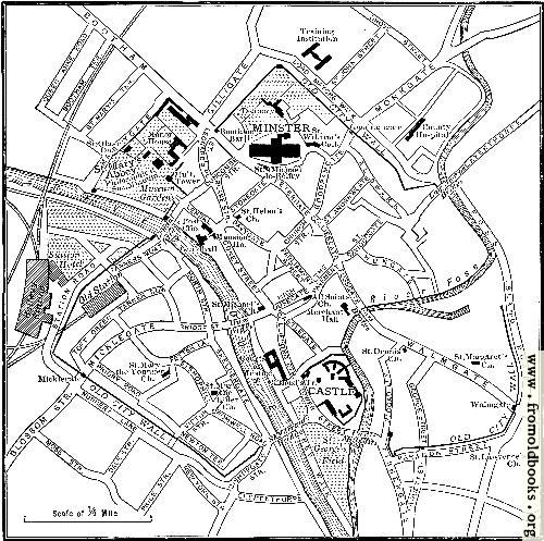 [Picture: Plan of York]