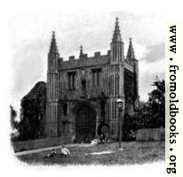 Gate of St John’s Abbey, Colchester