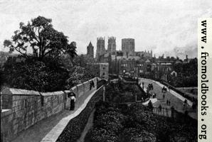 [picture: York Minster from the Walls]