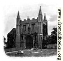 [picture: Gate of St John's Abbey, Colchester]