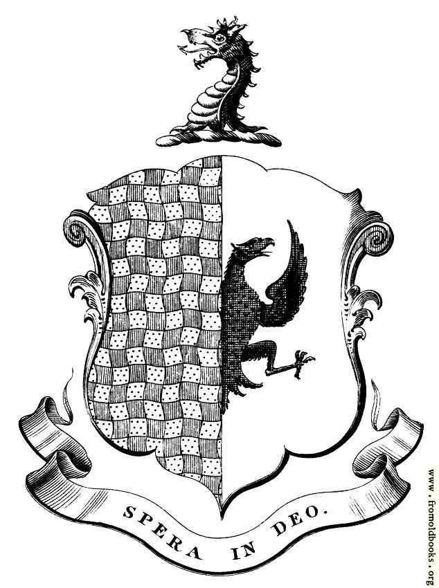 [Picture: Bookplate detail: family crest]
