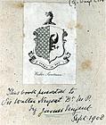 [Picture: Bookplate]