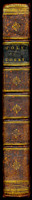 [picture: Holy Court Book decorated leather spine]